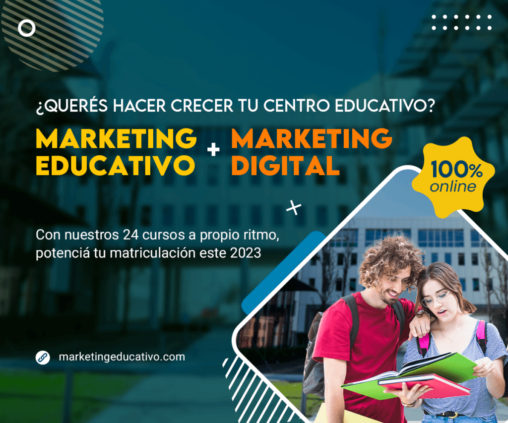 Banner promocional - marketing educativo